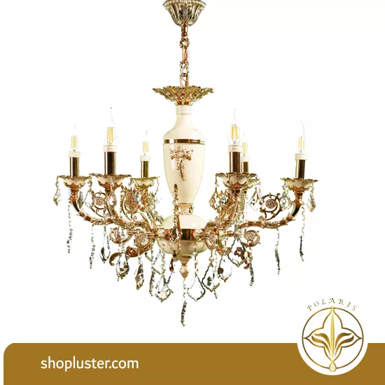 لوستر 6 شاخه نورسازان کد: 236