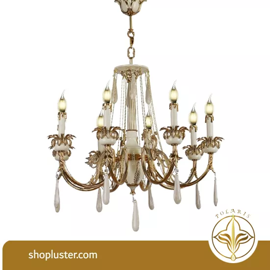 لوستر 8 شاخه نورسازان کد: 1015