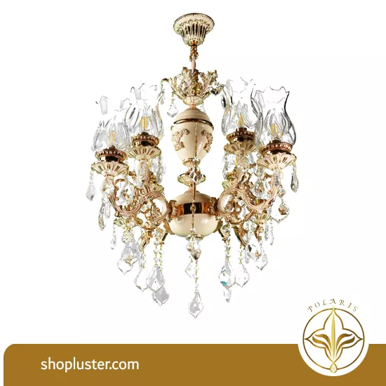 لوستر 4 شاخه نورسازان کد:131