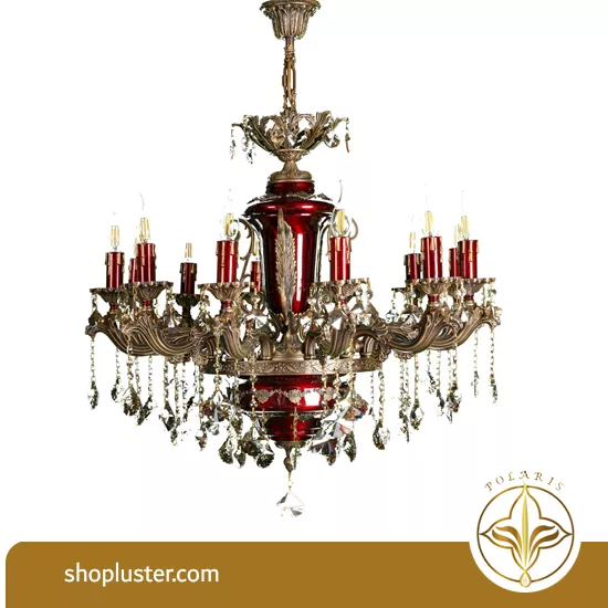 لوستر 12 شاخه نورسازان کد:220